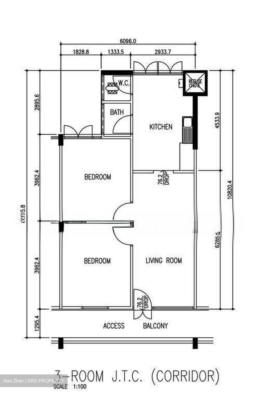 Blk 186 Boon Lay Avenue (Jurong West), HDB 3 Rooms #610610621